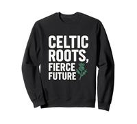 Celtic Roots Fierce Future Irish Pride Sweatshirt