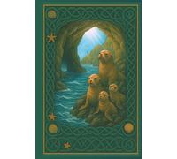 Celtic Sea Lions Journal - Oregon Coast Edition - 6"× 9" (180 Lined Pages): Norse Seal Lighthouse Notebook for Manifestation Gratitude Diary Writing, Coloring, Tarot Journaling