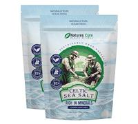 Celtic Sea Salt - 100% Natural Unrefined Celtic Sea Salt - Naturally Enriching Minerals - Light Grey, 600g - by Natures Cure