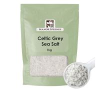 Celtic Sea Salt 1kg - Hand Harvested Light Grey Celtic Salt Crystals from France by Manor Springs