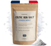 Celtic Sea Salt Coarse Moist - Unrefined Mineral Rich Celtic Salt - 1kg | Naturally Harvested in Bretagne France, this Celtic sea salt is ideal for cooking, roasting, meal prep and finishing dishes