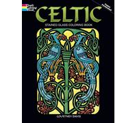 Celtic Stained Glass Coloring Book