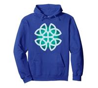 Celtic Symbols Dara Knot Celtic Knots Irish Symbol Pullover Hoodie, Adult Unisex, Royal Blue, Large