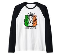 Celtic Tiger King Raglan Baseball Tee