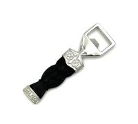 Celtic Top Bottle Opener Sgian Dubh - Scottish Heritage Gift, Pewter Finish, Clan Badge Option, Handcrafted in Scotland
