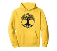 Celtic Tree of Life Symbol with Knotwork Design Pullover Hoodie