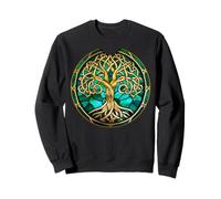 Celtic Tree of Life Symbol with Knotwork Design Sweatshirt