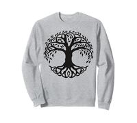 Celtic Tree of Life Symbol with Knotwork Design Sweatshirt