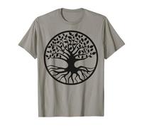 Celtic Tree of Life Symbol with Knotwork Design T-Shirt