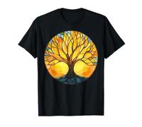 Celtic Tree of Life Symbol with Knotwork Design T-Shirt