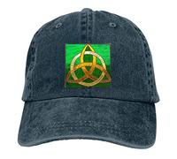 Celtic Trinity Knot - Irish Vintage Sandwich Hat Baseball Caps Denim Hats Cowboy
