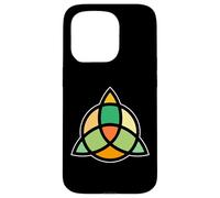 Celtic trinity knot triquetra ancient pagan symbol eternity Case for iPhone 15 Pro