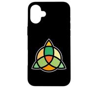 Celtic trinity knot triquetra ancient pagan symbol eternity Case for iPhone 16 Plus