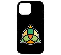 Celtic trinity knot triquetra ancient pagan symbol eternity Case for iPhone 16 Pro Max
