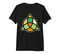 Celtic Trinity Knot Triquetra Ancient Pagan Symbol Eternity Premium T-Shirt