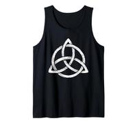 Celtic Trinity Spiritual Symbol Earth Sun Moon Nature Tank Top