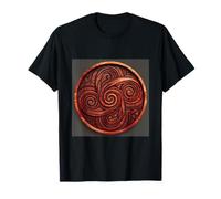 Celtic Triple Swirl Knot Ancient Heritage Symbol T-Shirt