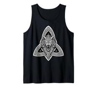 Celtic Triquetra s Wolf Viking s Norse Myth Symbol Tank Top