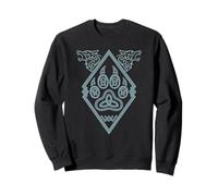 Celtic Viking Wolf Statze Tribal Nordic Symbol Valhalla Sweatshirt