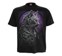 Celtic Whiskers T-Shirt Spiral Direct Black XXL