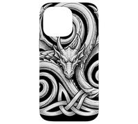 Celtic Winged Dragon s Welsh Knotwork s Symbol Art Case for iPhone 14 Pro Max