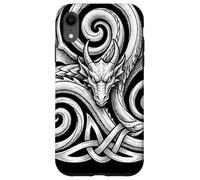 Celtic Winged Dragon s Welsh Knotwork s Symbol Art Case for iPhone XR