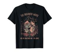 Celtic Witch Enchanted Forest Sanctuary Introvert Path T-Shirt