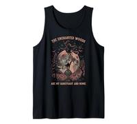 Celtic Witch Enchanted Forest Sanctuary Introvert Path Tank Top
