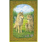Celtic Wolf Journal - Three Sisters Edition 6″ × 9″ (150 Lined Pages): Norse Wolf Pack Mother & Pups Writing Notebook For Dream & Shadow Work, Poetry, ... Gratitude Journaling, Tarot & Oracle Records