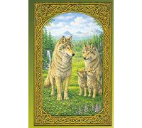 Celtic Wolf Journal - Three Sisters Edition 6″ × 9″ (180 Lined Pages): Norse Wolf Pack Mother & Pups Writing Notebook For Dream & Shadow Work, Poetry, ... Gratitude Journaling, Tarot & Oracle Records