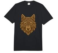 Celtic Wolf Knot Ornament Comfort Colors Adult Heavyweight T-Shirt