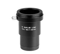 Celticbird 1.25 Inch Fully Multi-Coated Metal Barlow Lens 2X, with M42 Thread Camera Connect Interface - for Telescope Eyepiece