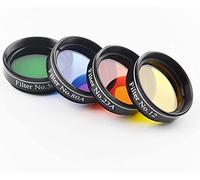 Celticbird 1.25" Telescope 4 Color Filters Set(Red, Yellow, Green, Blue), for Celestron, Orion, Sky-Watcher, Meade, William and Any Brands Models,for Lunar Planetary Observation