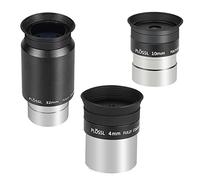 CelticBird 1.25'' Telescope Eyepiece Kit with 3 Plossl Eyepieces 4mm/10mm/32mm Fully Multicoated Optical Lens Metal Construction Fit for 1.25inch Astronomic Telescope and Astronomy Filters