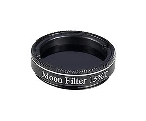 Celticbird 1.25" Telescope Moon Filter 13 Percent Transmission for Telescope Eyepieces Helping Reduce Overall Brightness and Irradiation