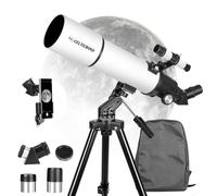 Celticbird Telescope for Adults Astronomy Beginners - Astronomical Refracting Telescope Fully Multi-coated High Transmission Coatings AZ Mount1 (80600)