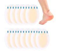 Celtrum 12 PCS Blister Plasters for feet, Hydrocolloid Plasters Blister Invisible, Blister Prevention Waterproof plasters for Fingers Toes Forefoot Heel Protector and Guard Skin (37MMx55MM)