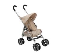 Celuna Premium Junior Stroller Age 3+ | Children's Pram in Grey & Black | Baby Doll Toy Umbrella Fold | Role Play Dolls Buggy Pushchair | 3+