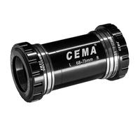 Cema Bb30 Interlock Stainless Steel Fsa 386 Bottom Bracket Cups Silver 68/73 mm