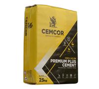 Cemcor Premium Plus High Strength Cement Bag 25kg