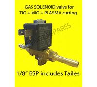 CEME Solenoid Valve -MIG and TIG Welder Plasma. 1/8" BSP + 6mm Tails 230v/50