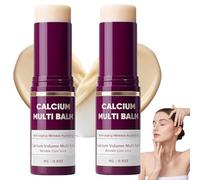 Cemenrete Calcium Multi Balm, Calcium Volume Multi Balm, Korean Collagen Moisturing Stick,Wrinkle Core Stick, Moisturizing Cream, Hydrating, Firming Skin, Suitable for Eyes, Neck, Face (2)
