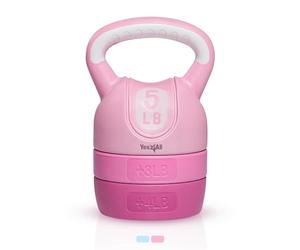 Cement Adjustable Kettlebell Pink, 5.4 kg