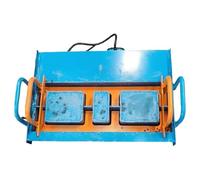 Cement Block Forming Machine, 30 Bricks/Hour Electric Hollow Brick Making Machine, 45s Fast Forming, Efficient Paving Construction Tool, 23kN Pressure, for Home Use, Farm Manufacturing(H8)