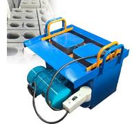 Cement Block Forming Machine - Electric Brick Maker with Multiple Molds, 23kN Pressure, Fast 45s Forming, 30 Bricks per Hour, Ideal for Home Use