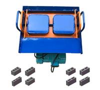 Cement Block Making Machine Mobile - Maximum Pressure 23kN, 45s Fast Forming, 212 Vibration Frequency/Minute, Produces 30 Bricks/Hour, Ideal for Farms