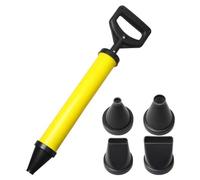 Cement Caulking Gun Professional Mortar Grouting Pump Mortar Pointing with 4 Nozzle Multifunction Caulking Grouting Gun Applicator Tool for Cement Lime Mortar