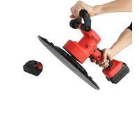 Cement Electric Cordless Wall Smoothing Machine - Handheld Polishing Tool with Battery, 6 Speeds for Concrete Sanding and Plastering