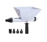 Cement Grouting Machine - Electric Mortar Pointing Tool, Automatic Grout Applicator 4 Replacement Nozzles | Portable Handheld Caulking Finisher for Brick Stone Wall Masonry Construction