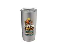 Cement Mason Concrete Dad Humor Stainless Steel Insulated Tumbler